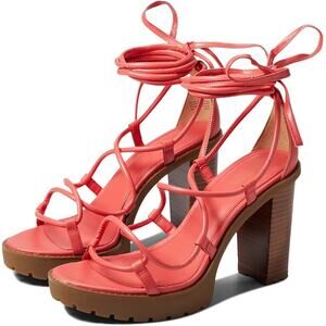 Michael Kors Vero Lug Platform Sandal Dahlia (Pink) Women's 7M New Without Box